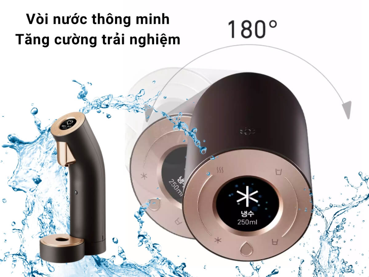 Vòi nước thông minh, tăng cường trải nghiệm