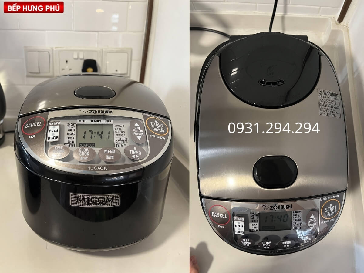 nồi cơm điện tử Zojirushi NL-GAQ10V-BM
