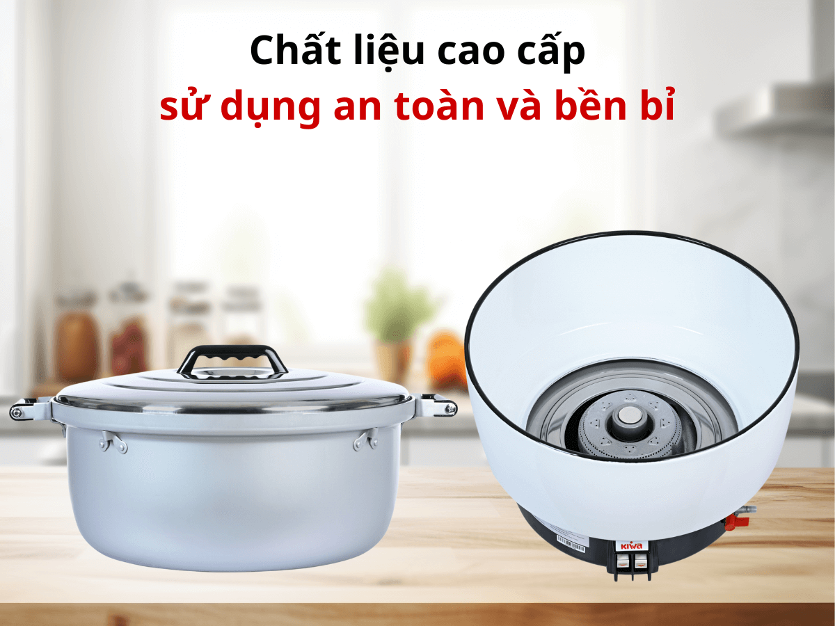 Chất liệu cao cấp, sử dụng an toàn và bền bỉ