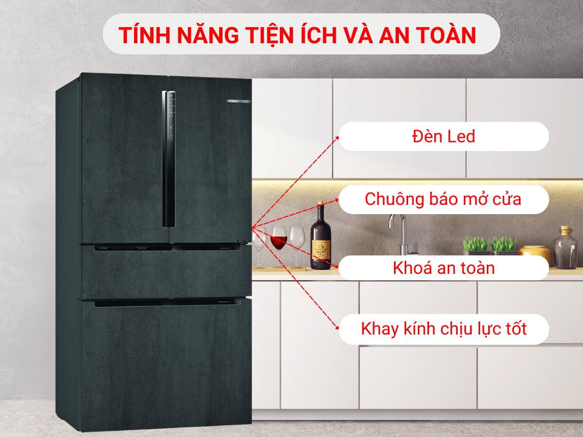 Tính năng tiện ích và an toàn