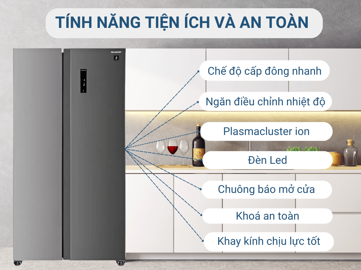 Tính năng tiện ích và an toàn