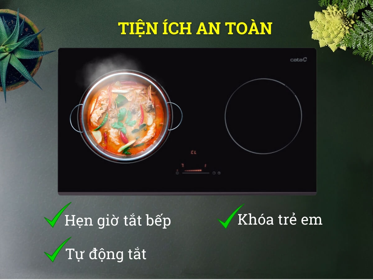 Nhiều tính năng tiện ích và an toàn