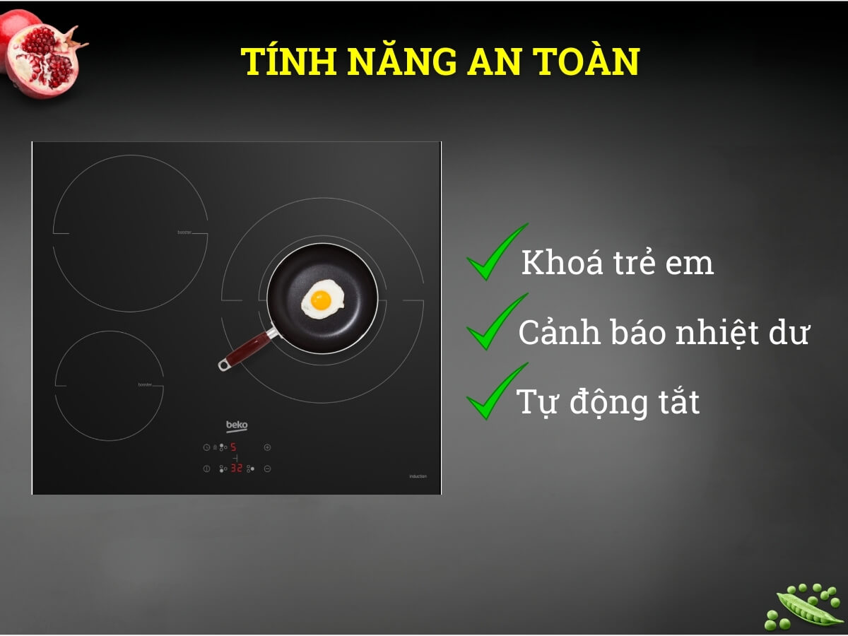 Tính năng an toàn bảo vệ cho cả gia đình