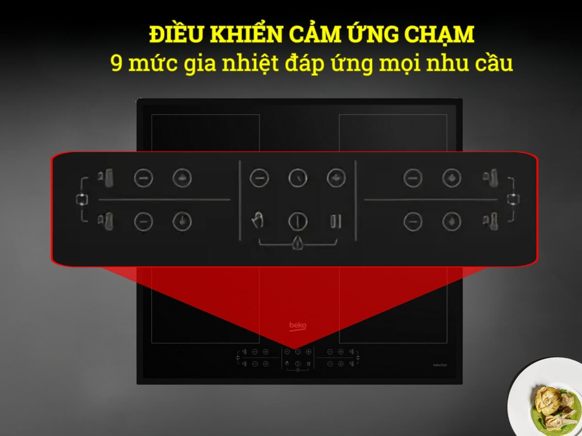 Điều khiển cảm ứng chạm hiện đại