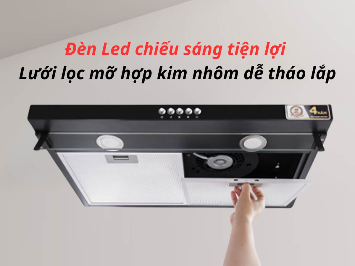 2 đèn chiếu sáng tiện lợi