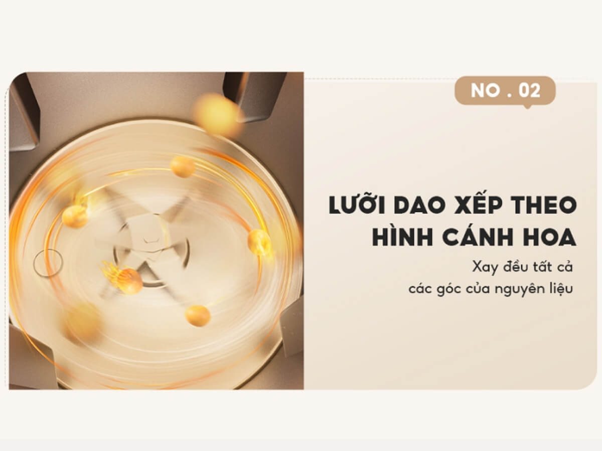 Lưỡi dao 6 cánh inox 304 cao cấp