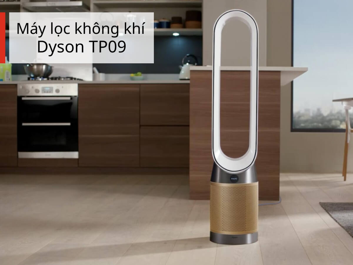 Máy lọc không khí Dyson TP09 thiết kế hiện đại, thanh lịch