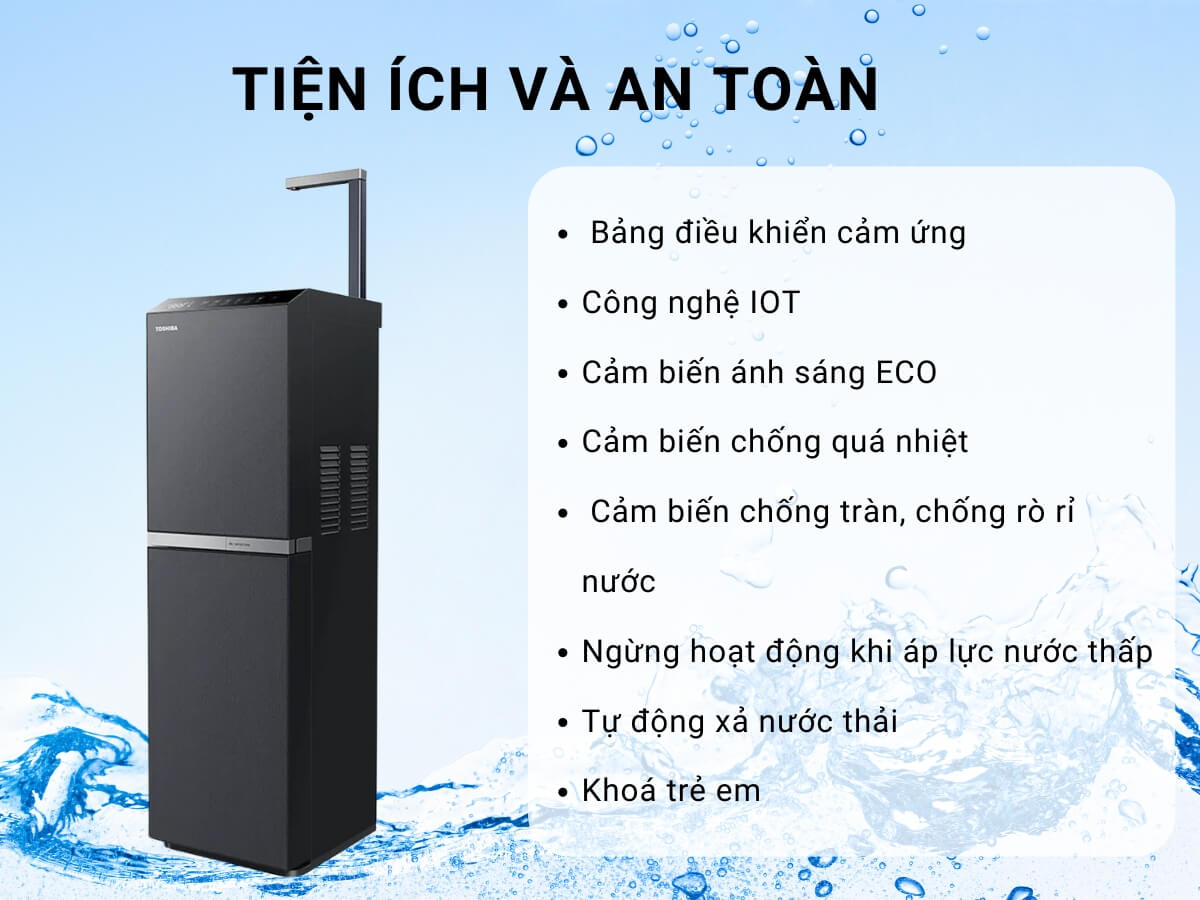 Tính năng tiện ích và an toàn khác