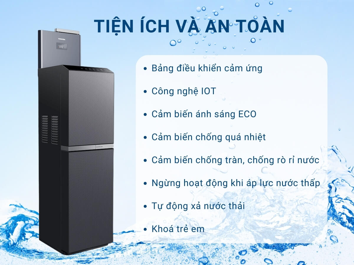 Tính năng tiện ích và an toàn khác