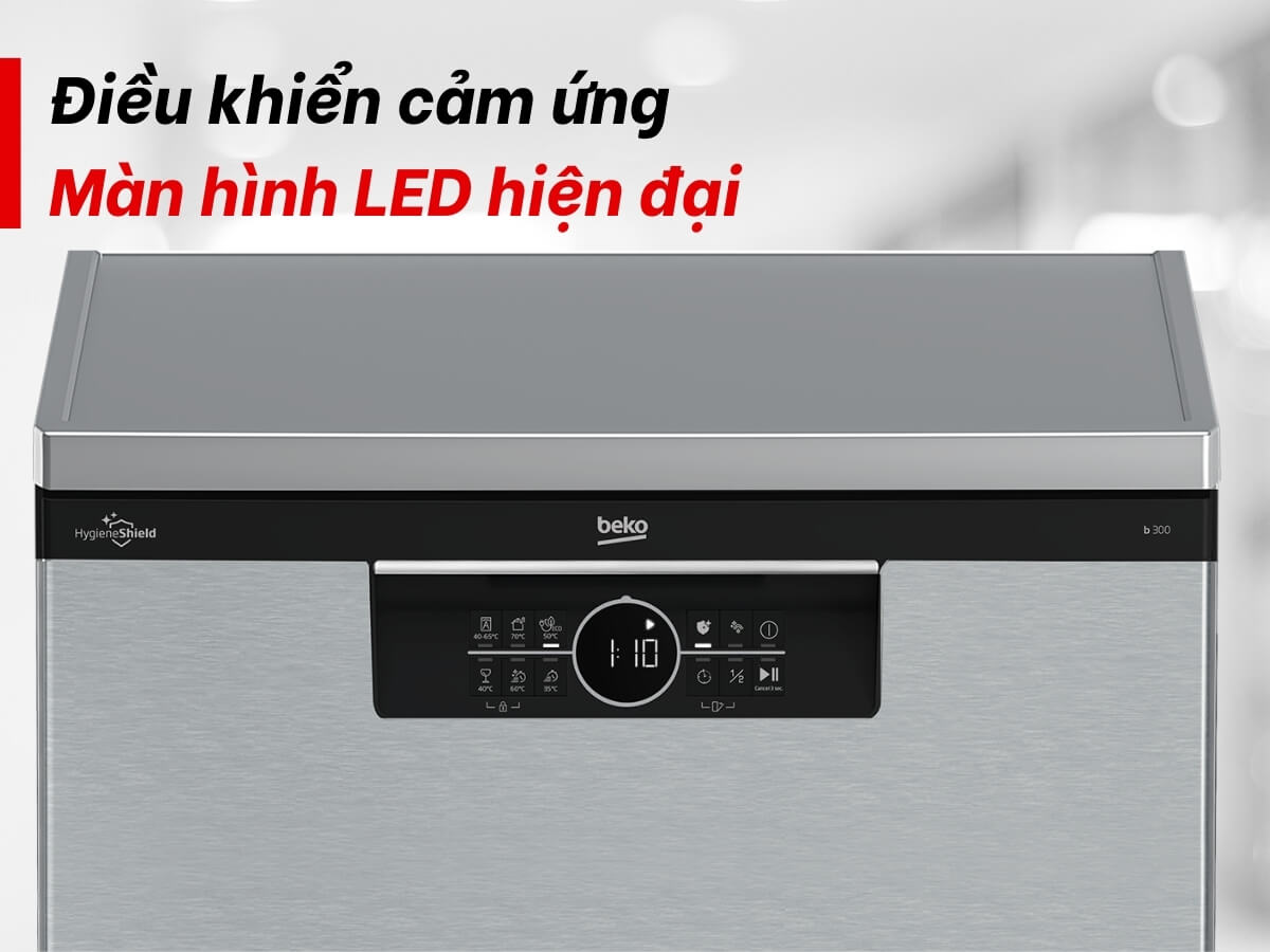 Điều khiển cảm ứng và màn hình LED hiện đại