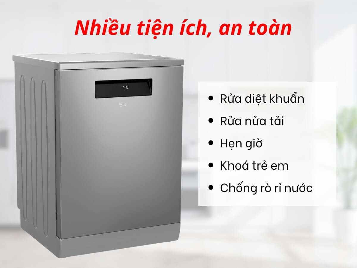Nhiều tiện ích và an toàn khác