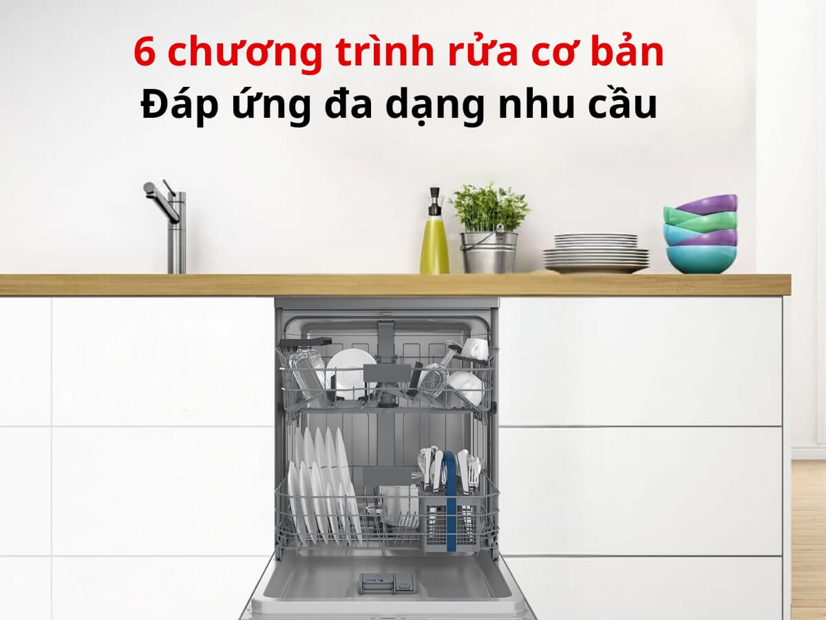 Đa dạng chương trình rửa