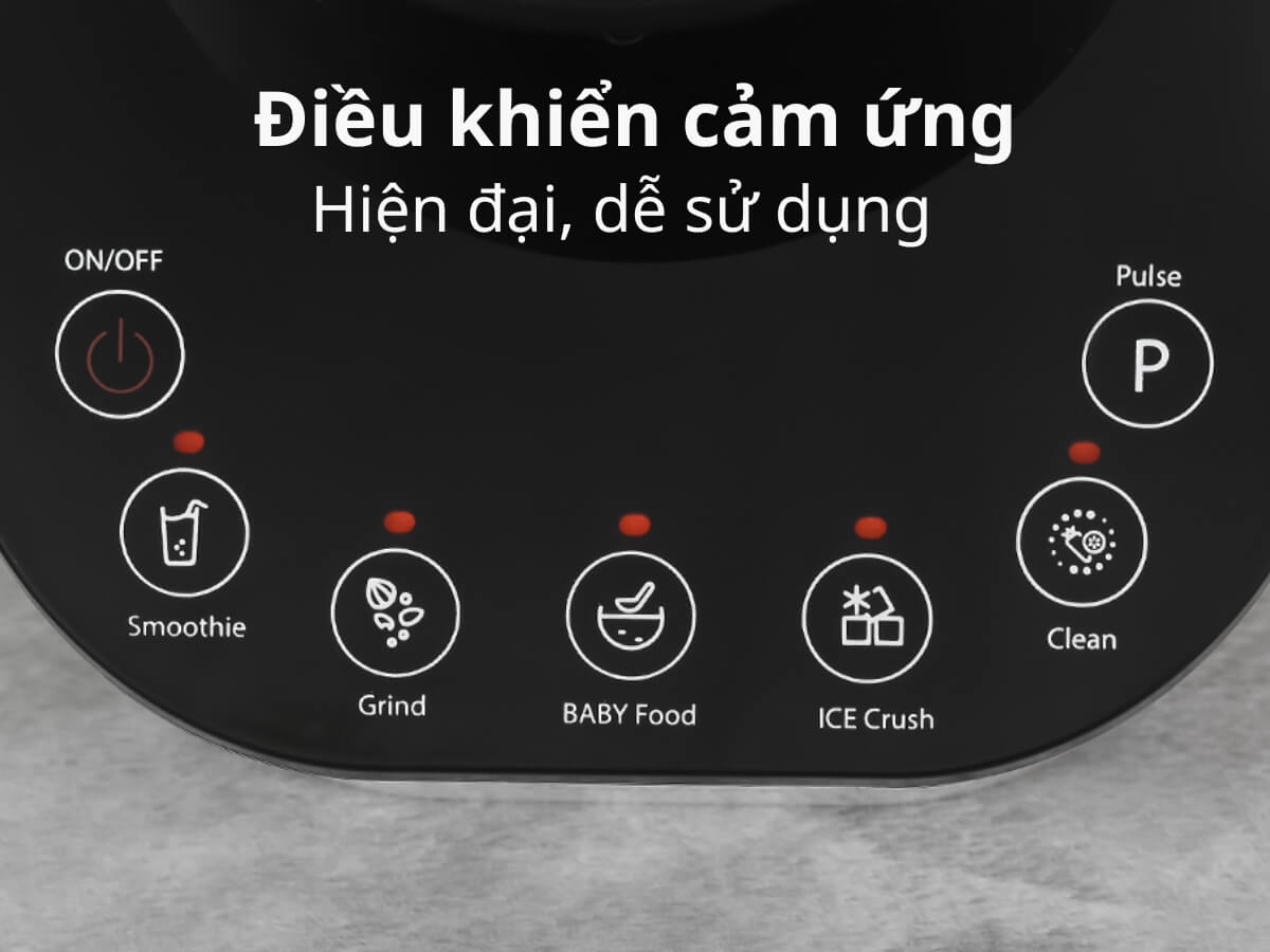 Điều khiển cảm ứng hiện đại, dễ sử dụng