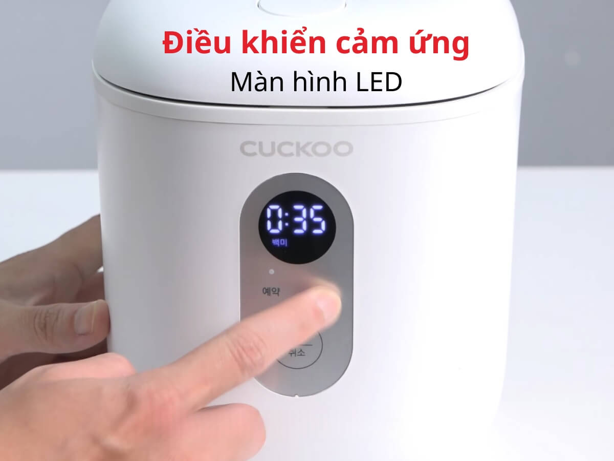 Điều khiển cảm ứng, màn hình LED