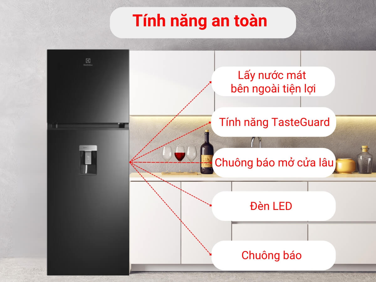 Tính năng tiện ích và an toàn