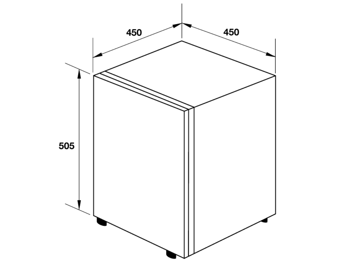Tủ mát mini Hafele HF-M461B (568.30.310)