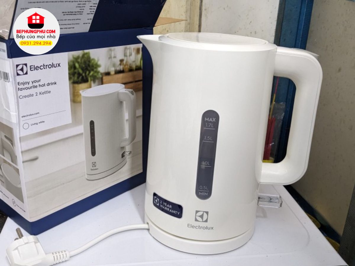 ấm đun nước siêu tốc electrolux 1.7l e2ek1-100w