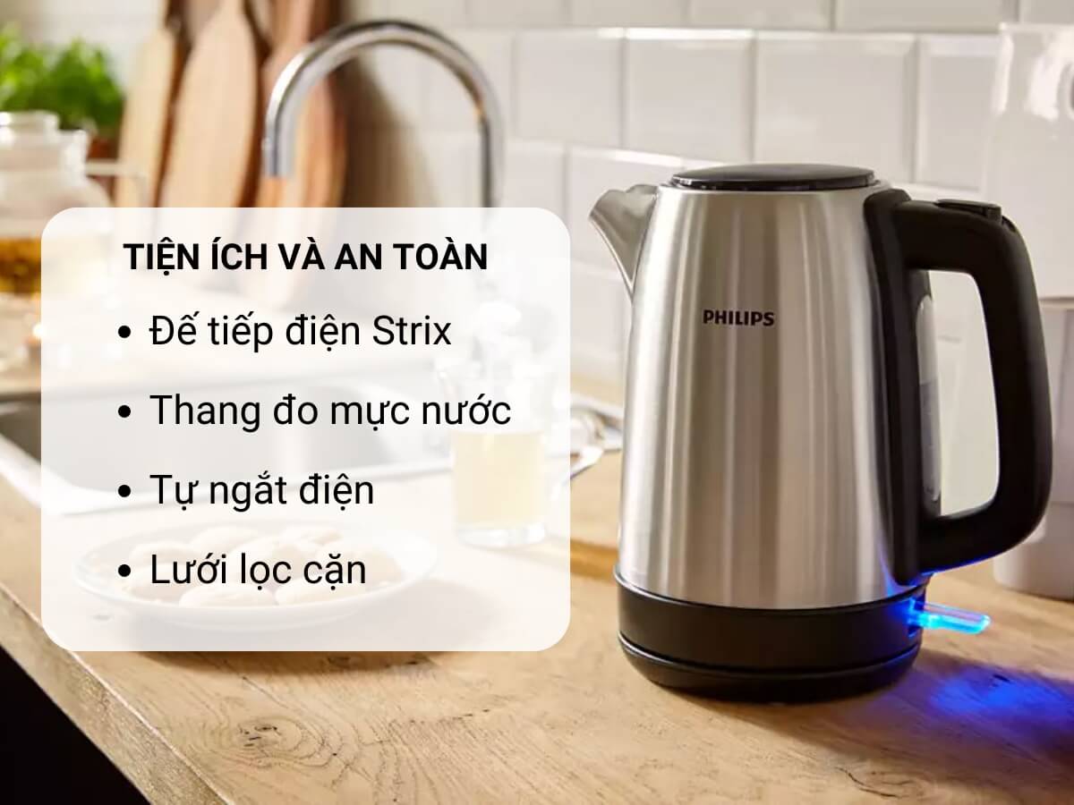 Tính năng tiện ích và an toàn khác