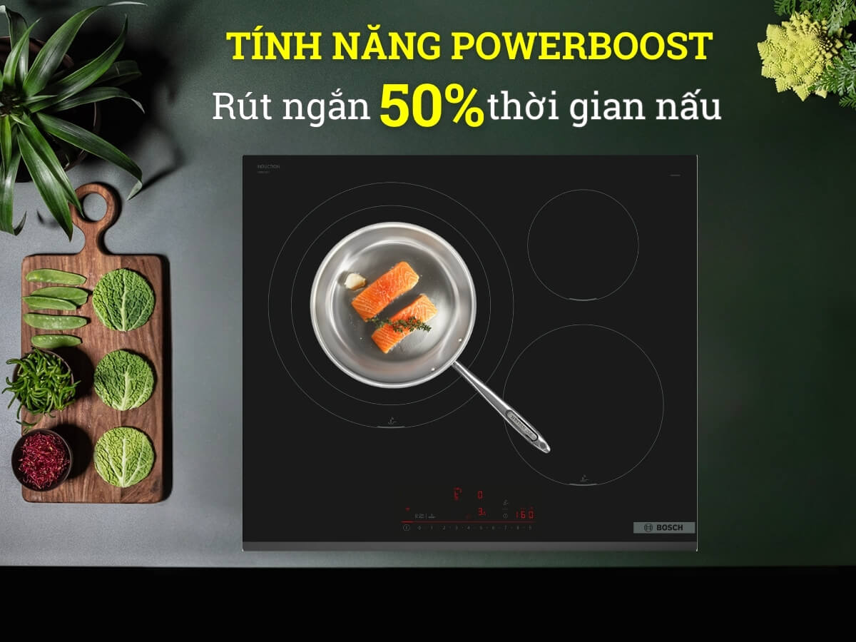 Chức năng gia nhiệt nhanh PowerBoost