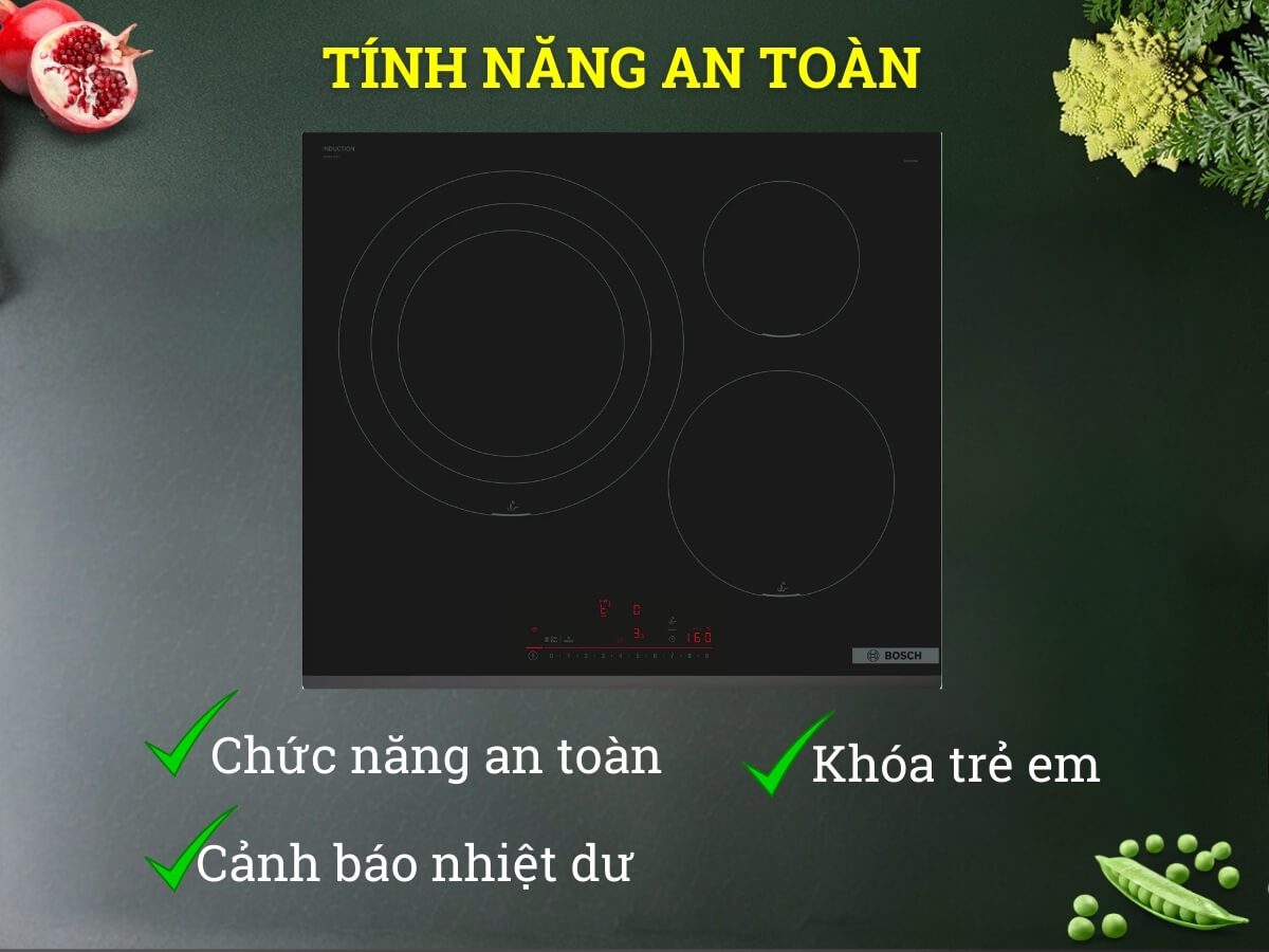 Tính năng an toàn bảo vệ cho cả gia đình