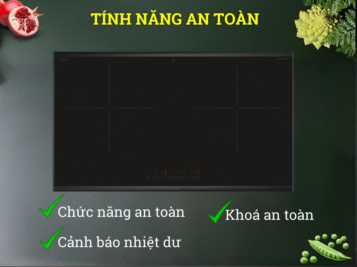 Tính năng an toàn bảo vệ cho cả gia đình