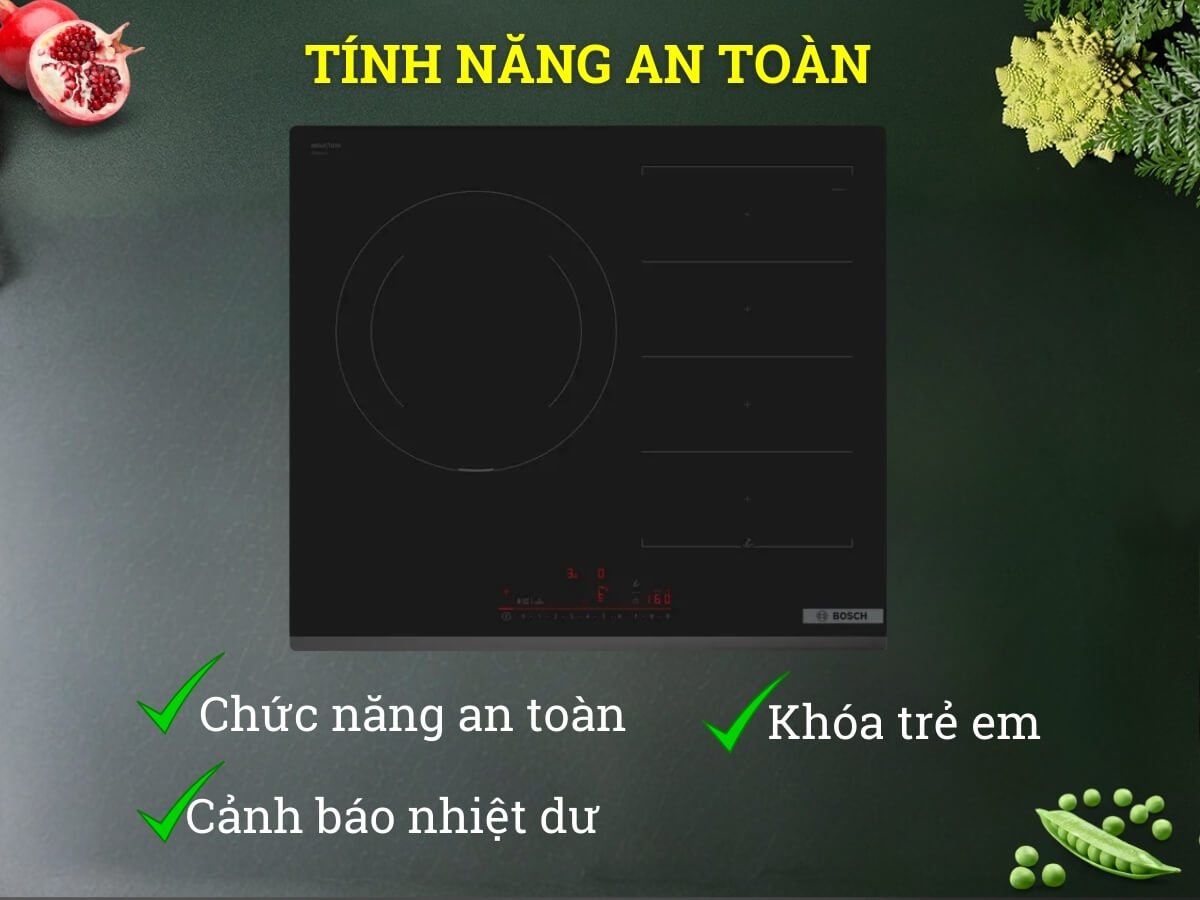 Tính năng an toàn bảo vệ cho cả gia đình