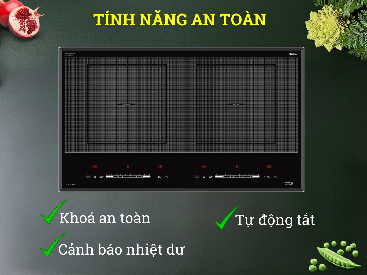 Tính năng an toàn bảo vệ cho cả gia đình