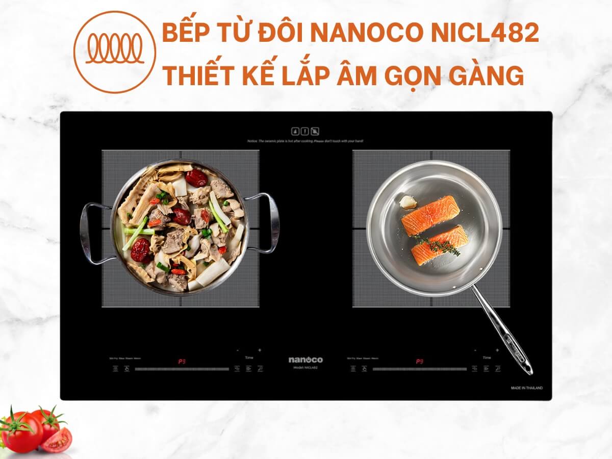 Thiết kế lắp âm gọn gàng, kiểu dáng sang trọng