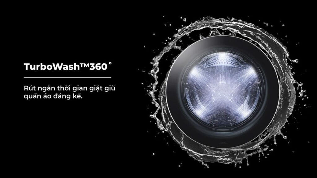 Công nghệ giặt TurboWash360