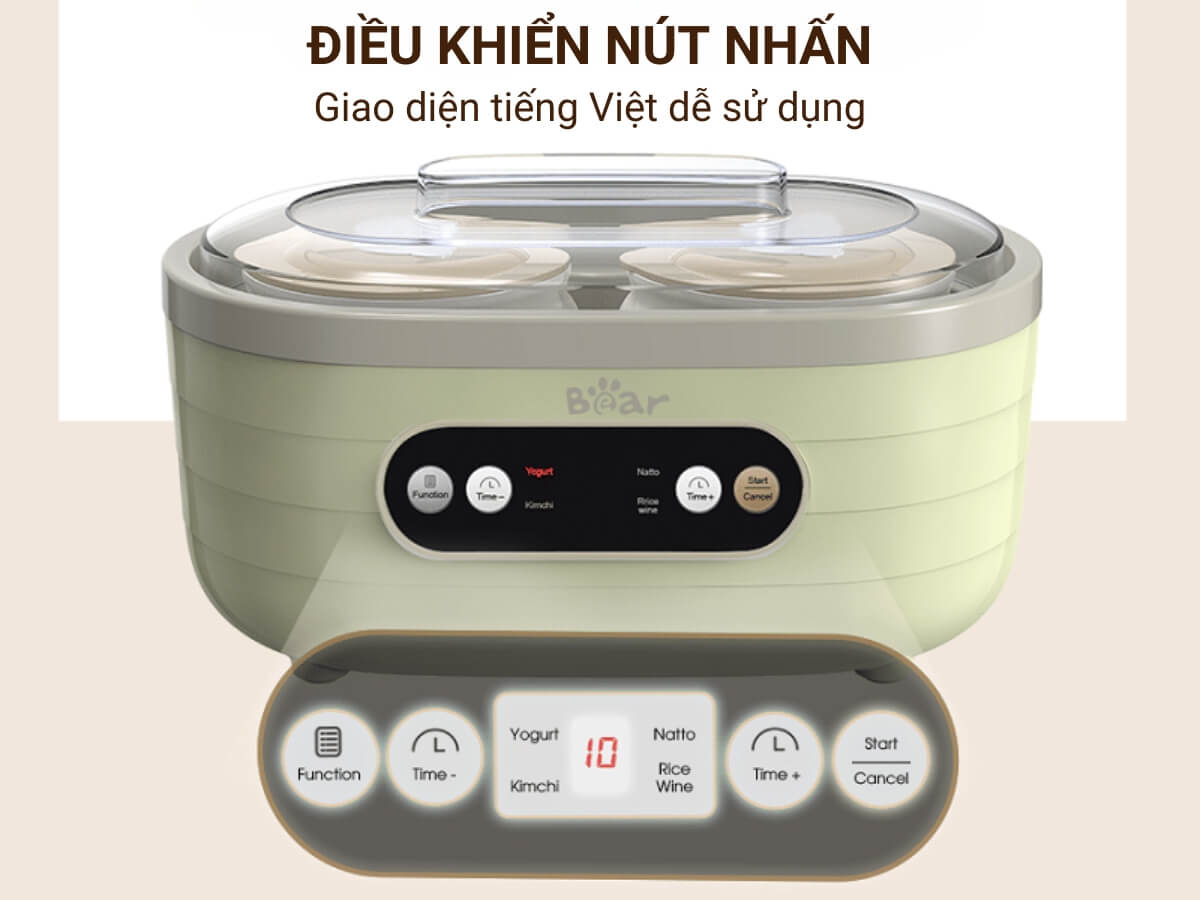 Điều khiển nút nhấn điện tử tiếng Việt