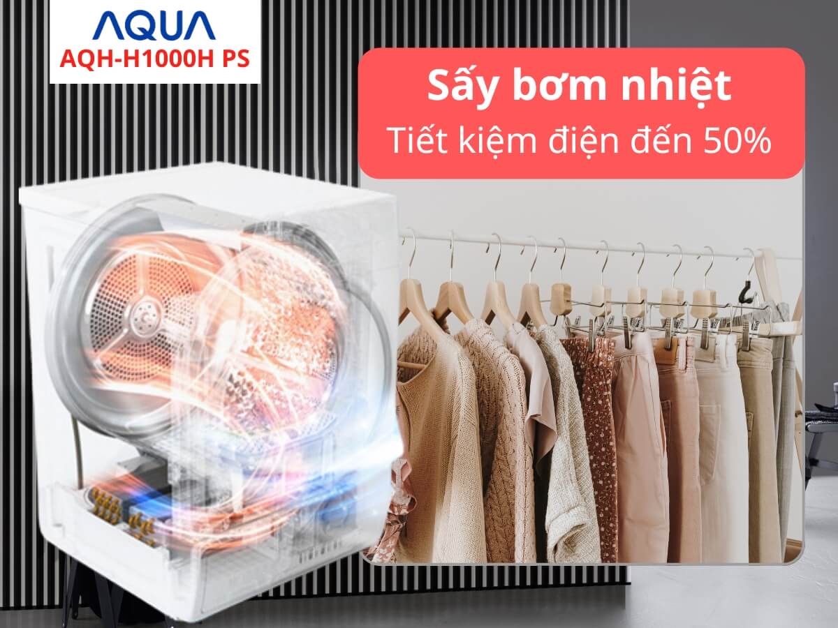 Công nghệ sấy bơm nhiệt tiết kiệm điện, bảo vệ sợi vải