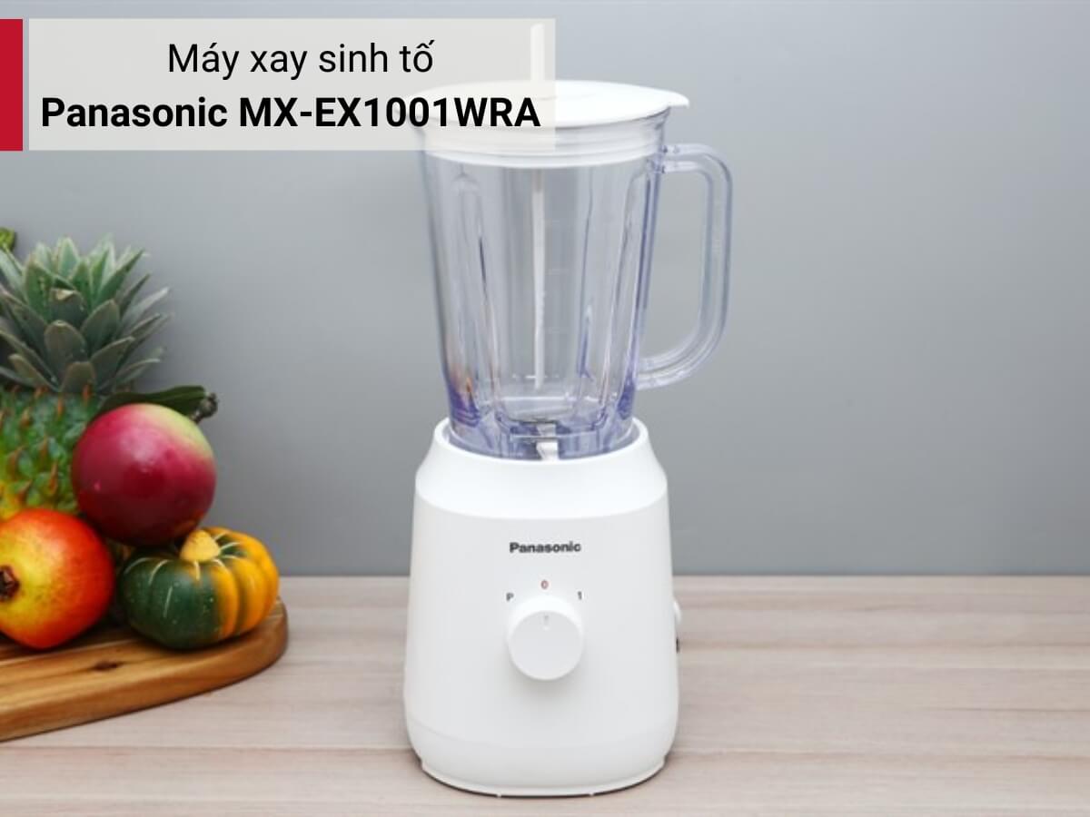 Máy xay sinh tố Panasonic MX-EX1001WRA thiết kế hiện đại, tiện ích
