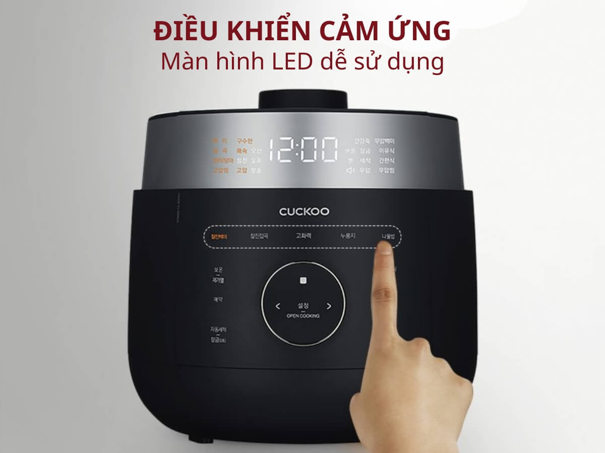 Điều khiển cảm ứng, màn hình LED