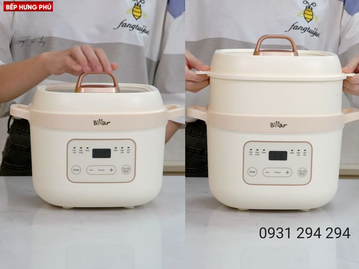 nồi nấu chậm Bear SB-NNC16