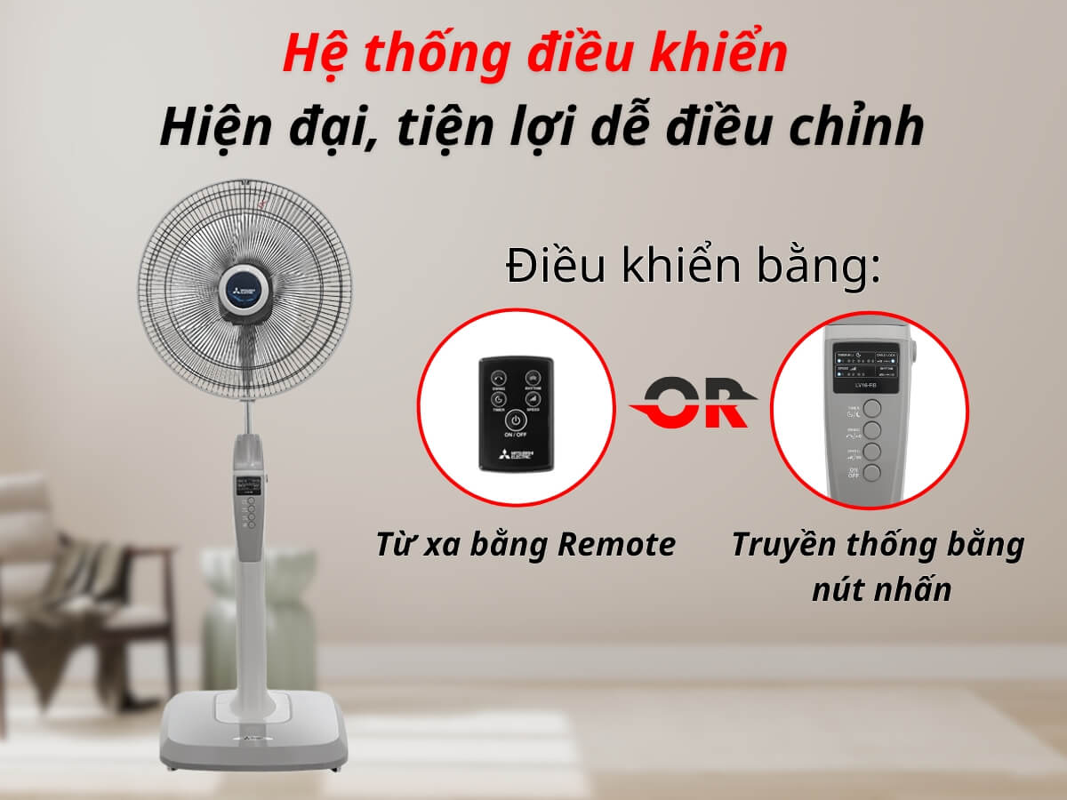 Hệ thống điều khiển hiện đại, tiện lợi