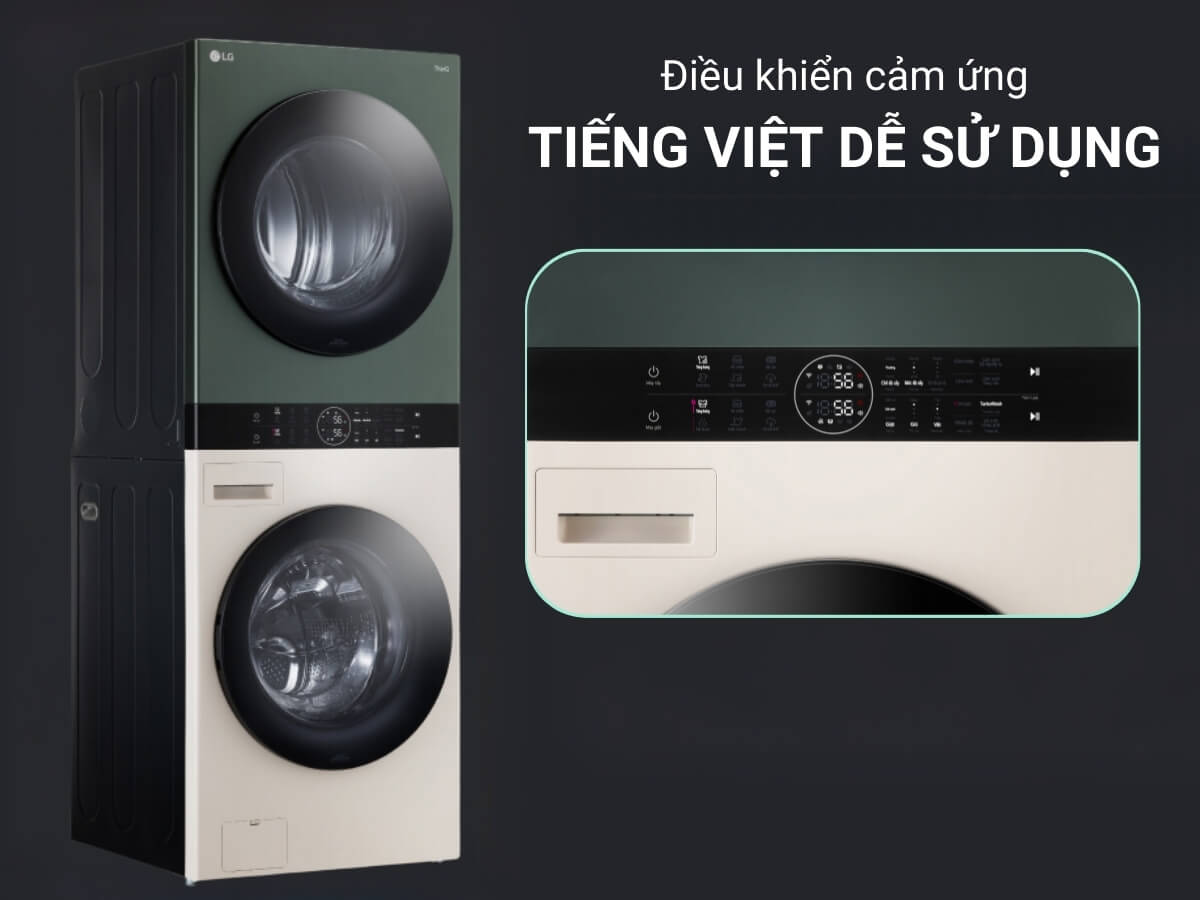Điều khiển cảm ứng tiếng Việt dễ sử dụng