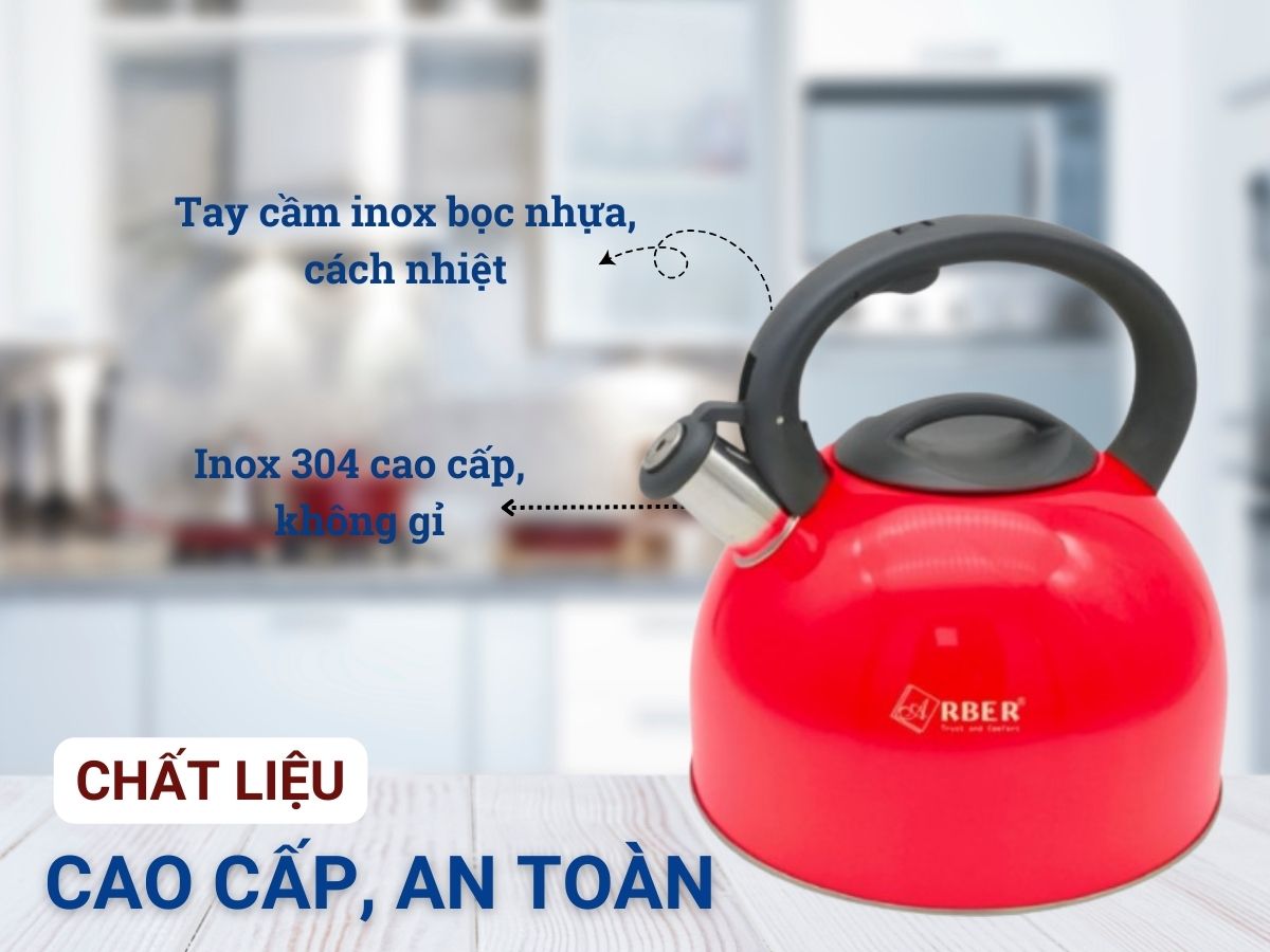 ấm đun nước arber ab04lsmđ