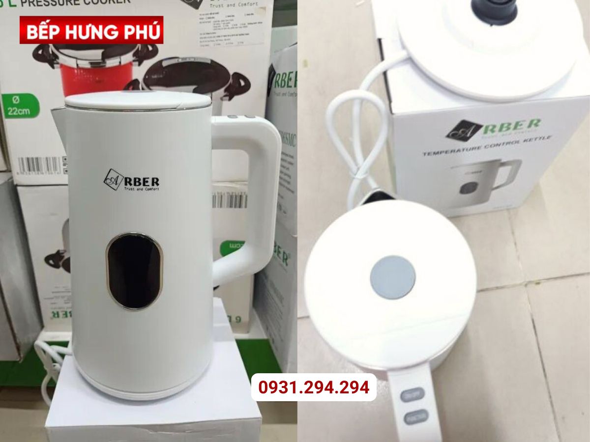ấm đun nước siêu tốc arber ast1.5a