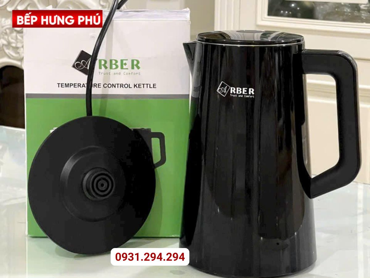 ấm đun nước siêu tốc arber ast1.5b