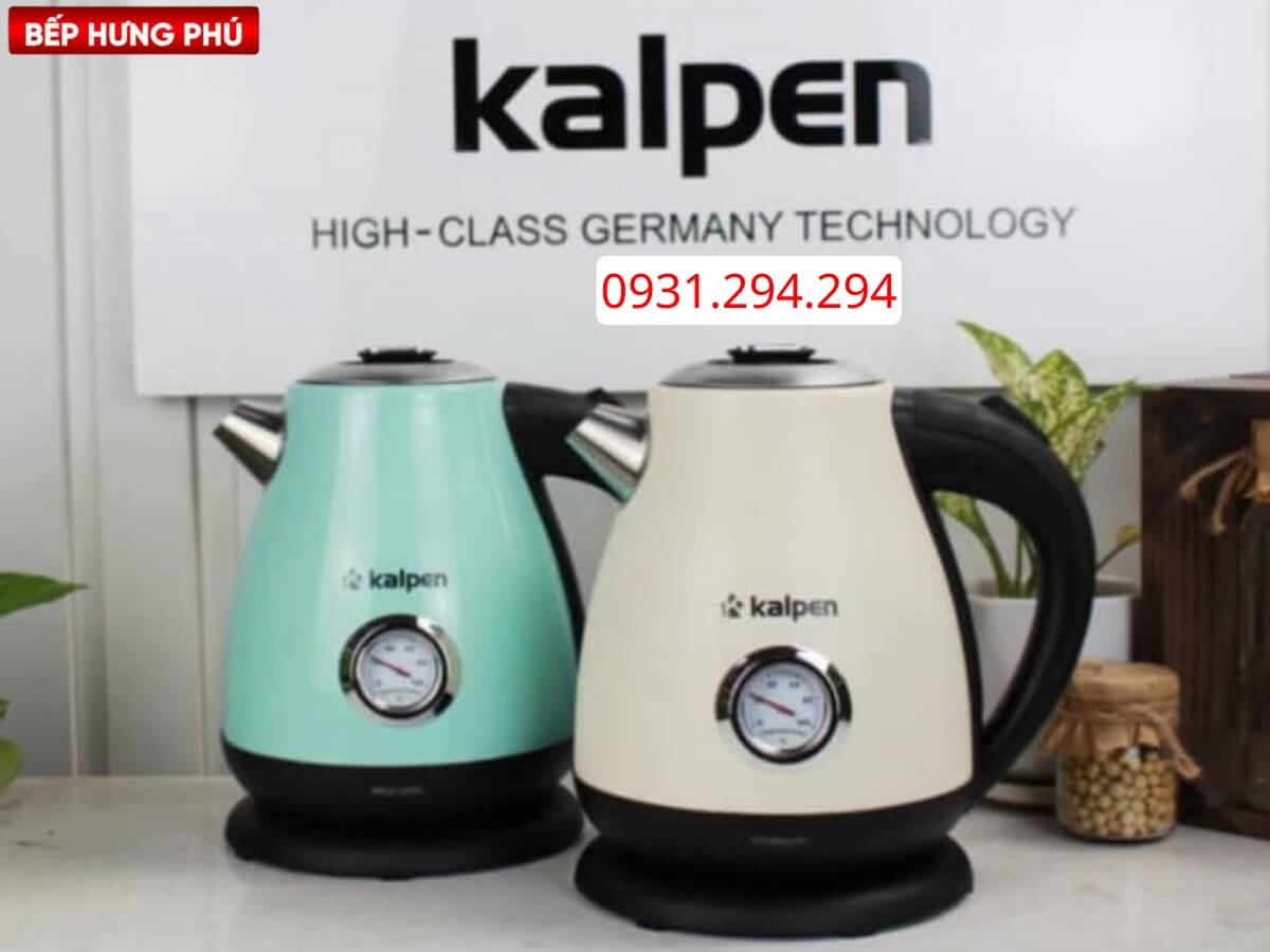 ấm đun nước siêu tốc kalpen kk91 (trắng)
