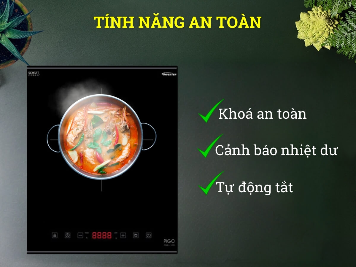 Tính năng an toàn bảo vệ cho cả gia đình