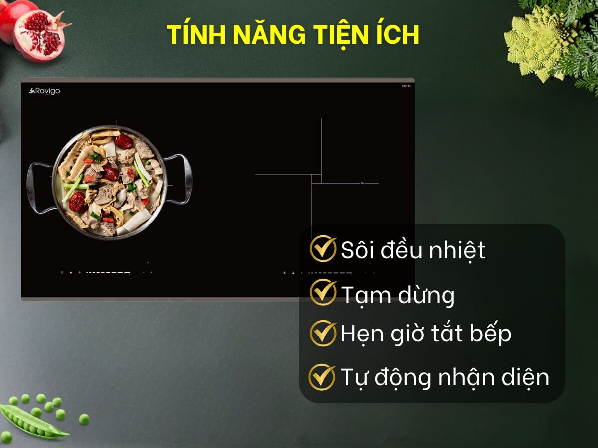 bếp từ rovigo fr735