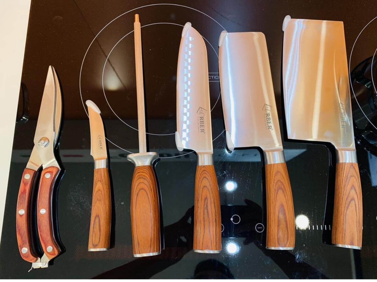 Đánh giá chất lượng bộ dao ABSCR14-7 7 món