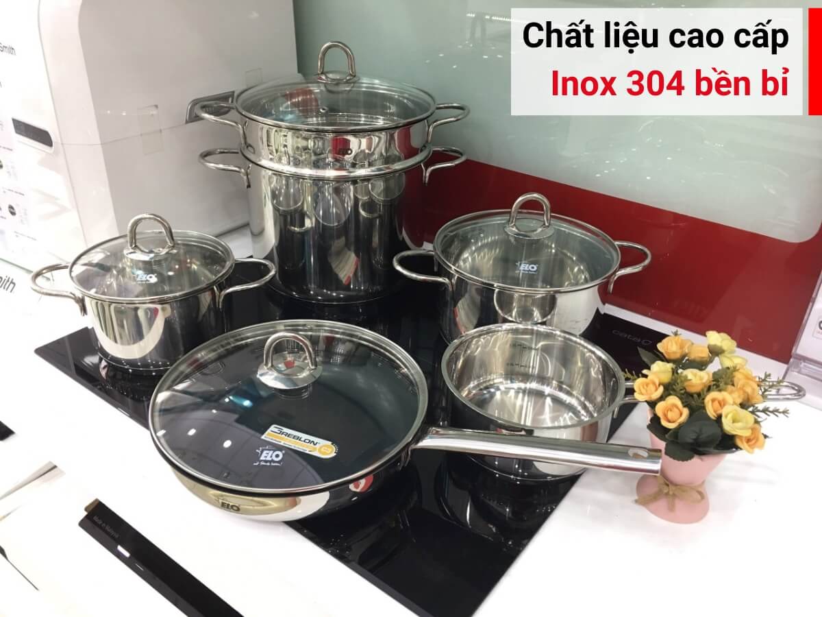Chất liệu inox 304 cao cấp