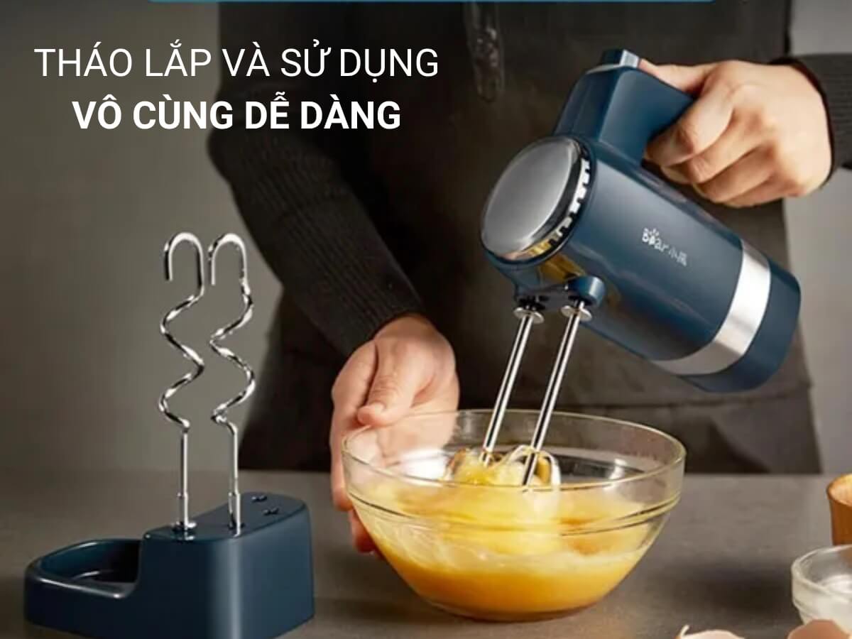 Tháo lắp và sử dụng dễ dàng