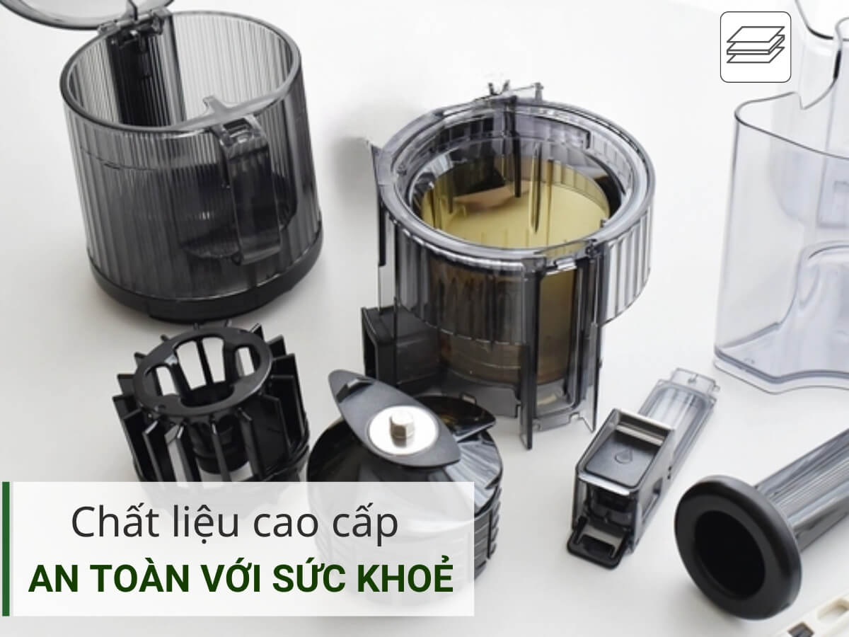 Chất liệu cao cấp, an toàn với sức khoẻ