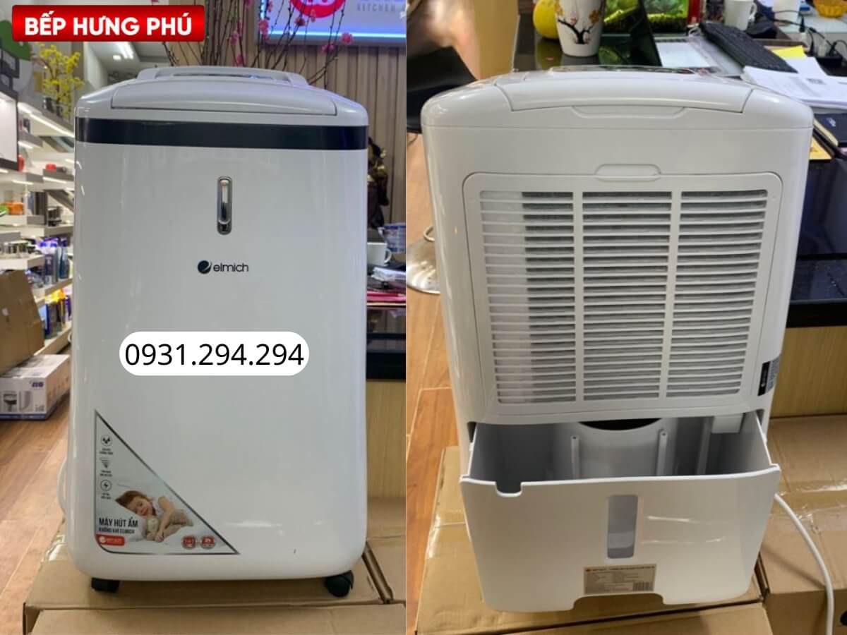 máy hút ẩm và lọc không khí elmich de-3923