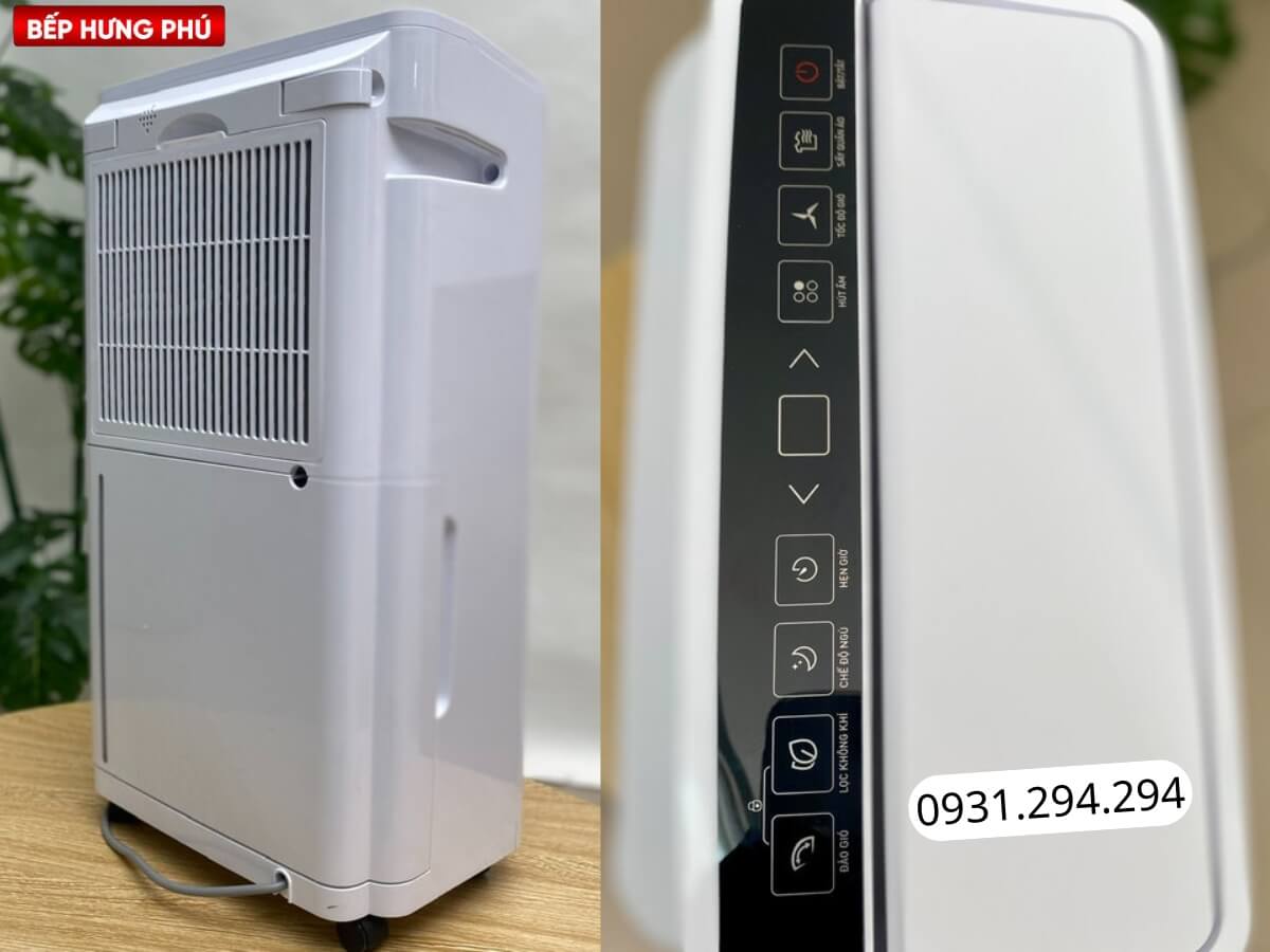 máy hút ẩm và lọc không khí elmich de-8581