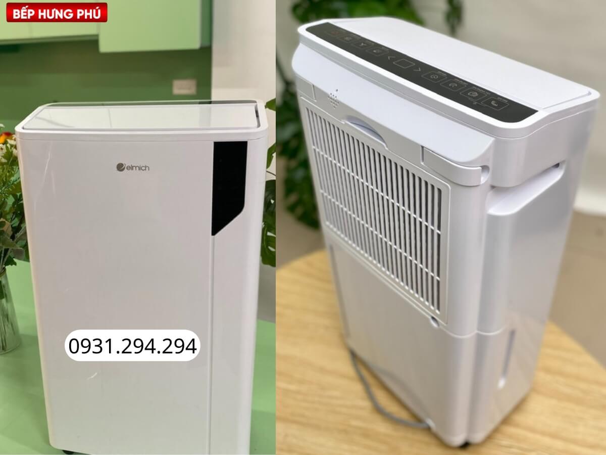 máy hút ẩm và lọc không khí elmich de-8581