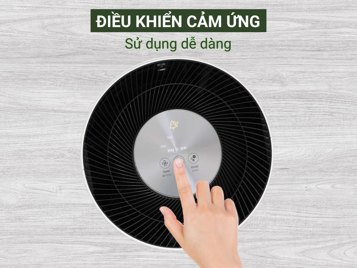 Điều khiển cảm ứng tiện lợi sử dụng